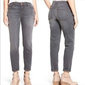 Eileen Fisher Cropped Grey Ankle Pants
